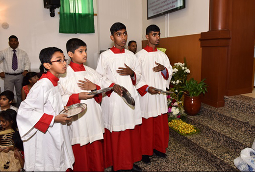 Nativity feast celebrated